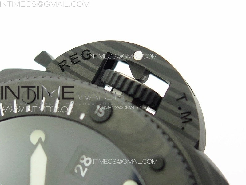 PAM1232 Carbotech 44mm VSF Best Edition Blue Dial Blue Markers on Blue Rubber Strap P.9010 Clone